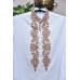 Embroidered shirt "Cossack Swords Brown"